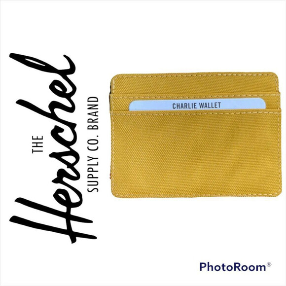 NEW Herschel card case yellow​ - Picture 2 of 2
